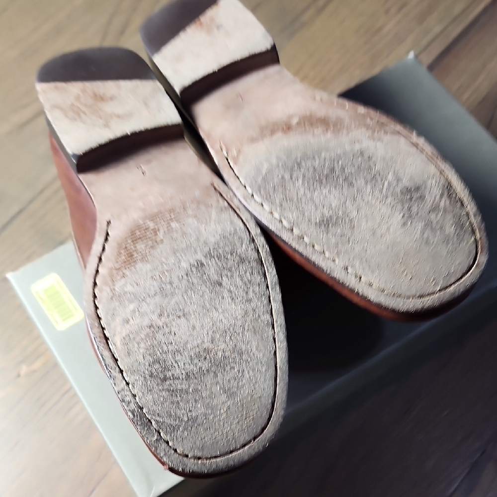 Cole Haan Tan Leather Women's Loafers - Picture 8 of 8